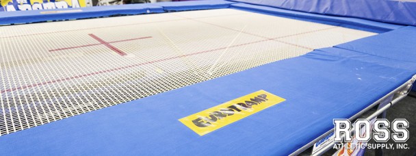 7′ x 14′ Euro Ultimate Trampoline - Athletic Supply