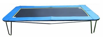 Convergeren hanger Het apparaat 7′ x 14′ High Performance Premier Straight Frame Trampoline - Ross Athletic  Supply